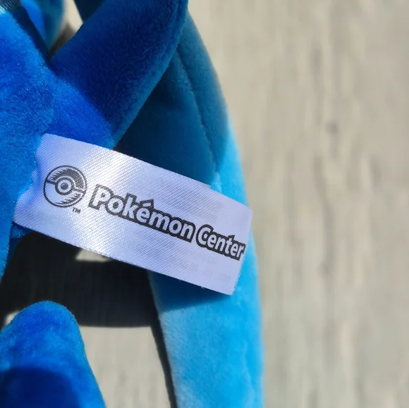 Rare Ash Greninja Pokemon Center 2016 Original Plush 10 Seated/ 12 Tush Tags
